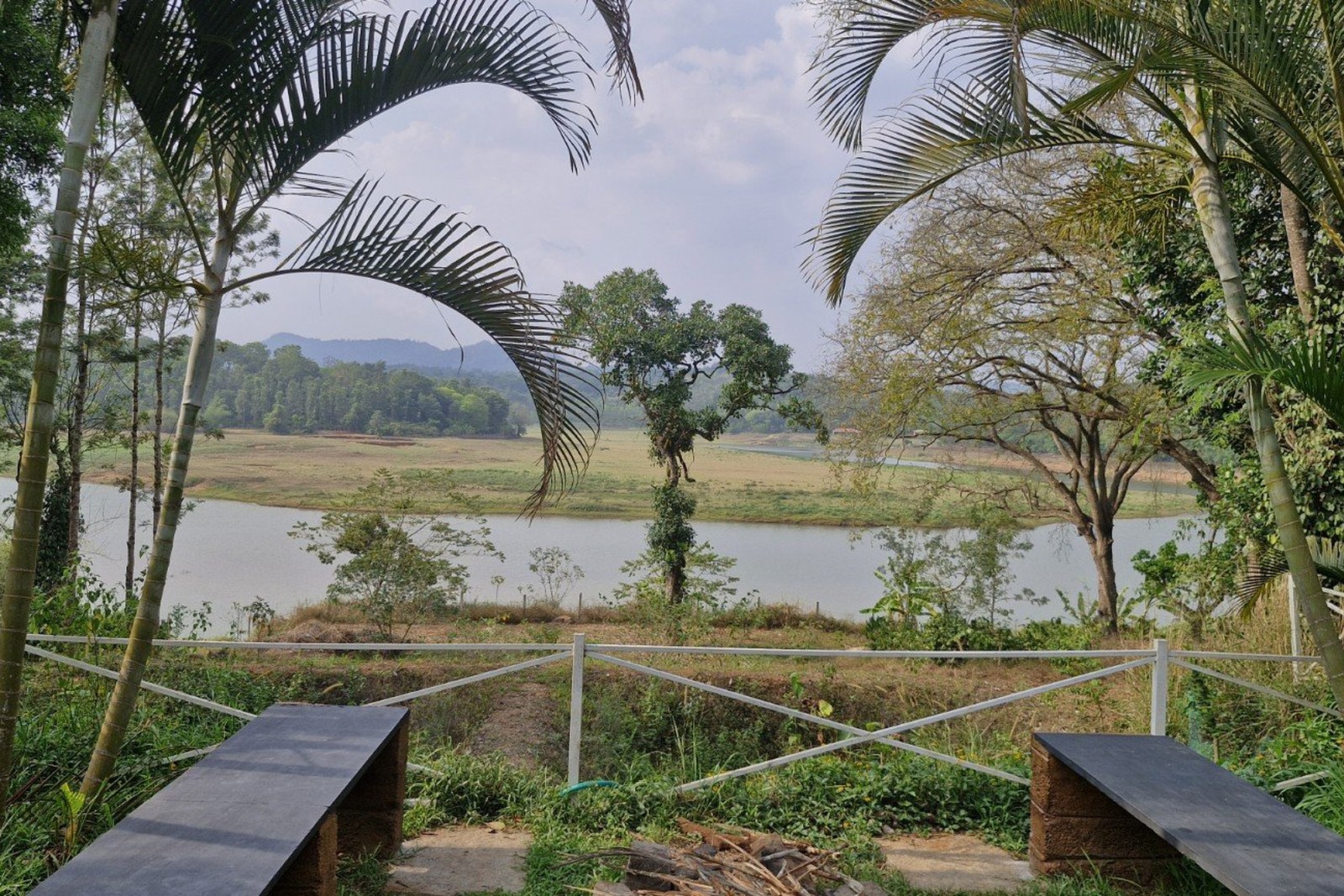 Panoramic backwater view from Grace Backwater Villa